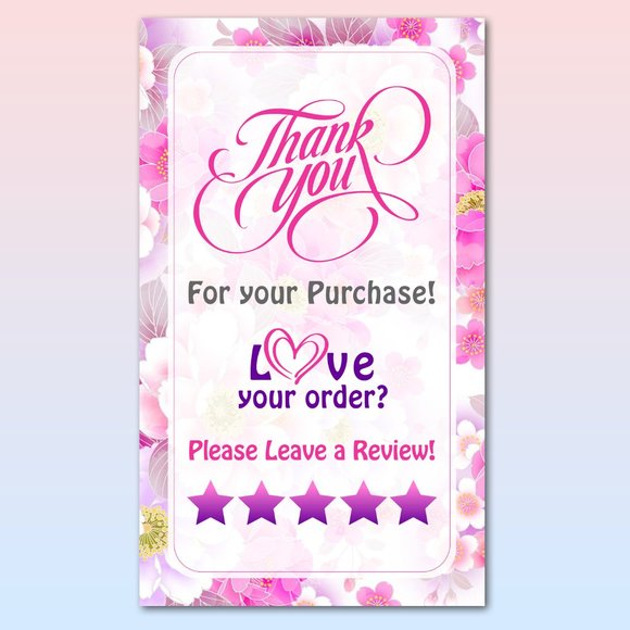 60 Thank You Cards & 60 Personalized Stick… - Picture 3 of 5